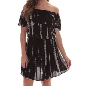 NWT off the shoulder tie-dye sundress/cover-up
